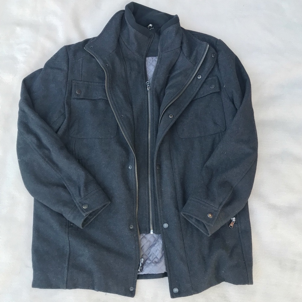 Calvin Klein Multi Layer Wool Jacket - image 1